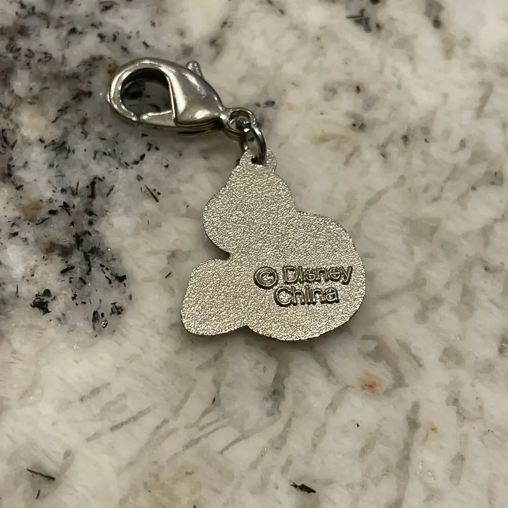 Disney Rapunzel Enamel Charm with Clasp – Tangled Themed Accessory